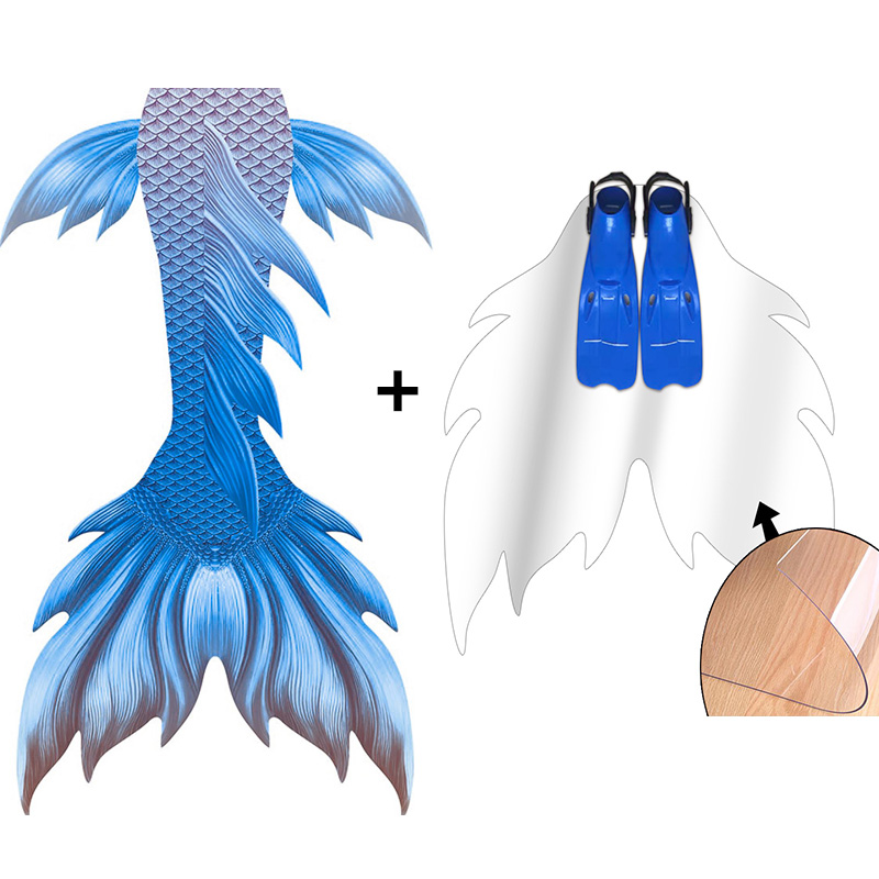 Flippers Swimming - Nuevo diseño de sirena de cola