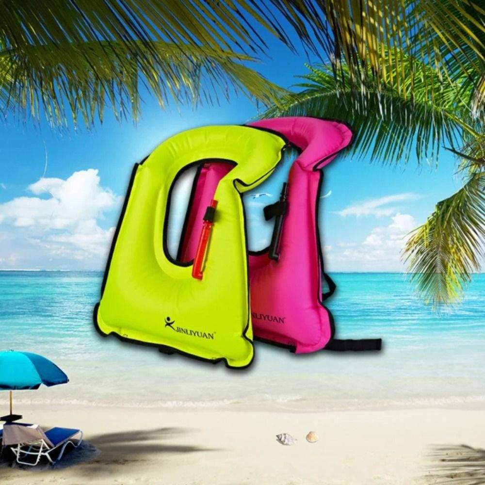 Life Jacket - Chaleco Inflable de Natación, Chaleco Salvavidas