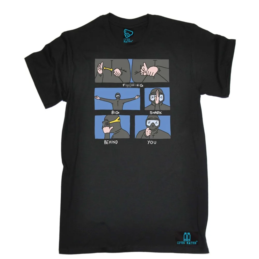 Diving Mask - Nueva camiseta de algodón para buceo,