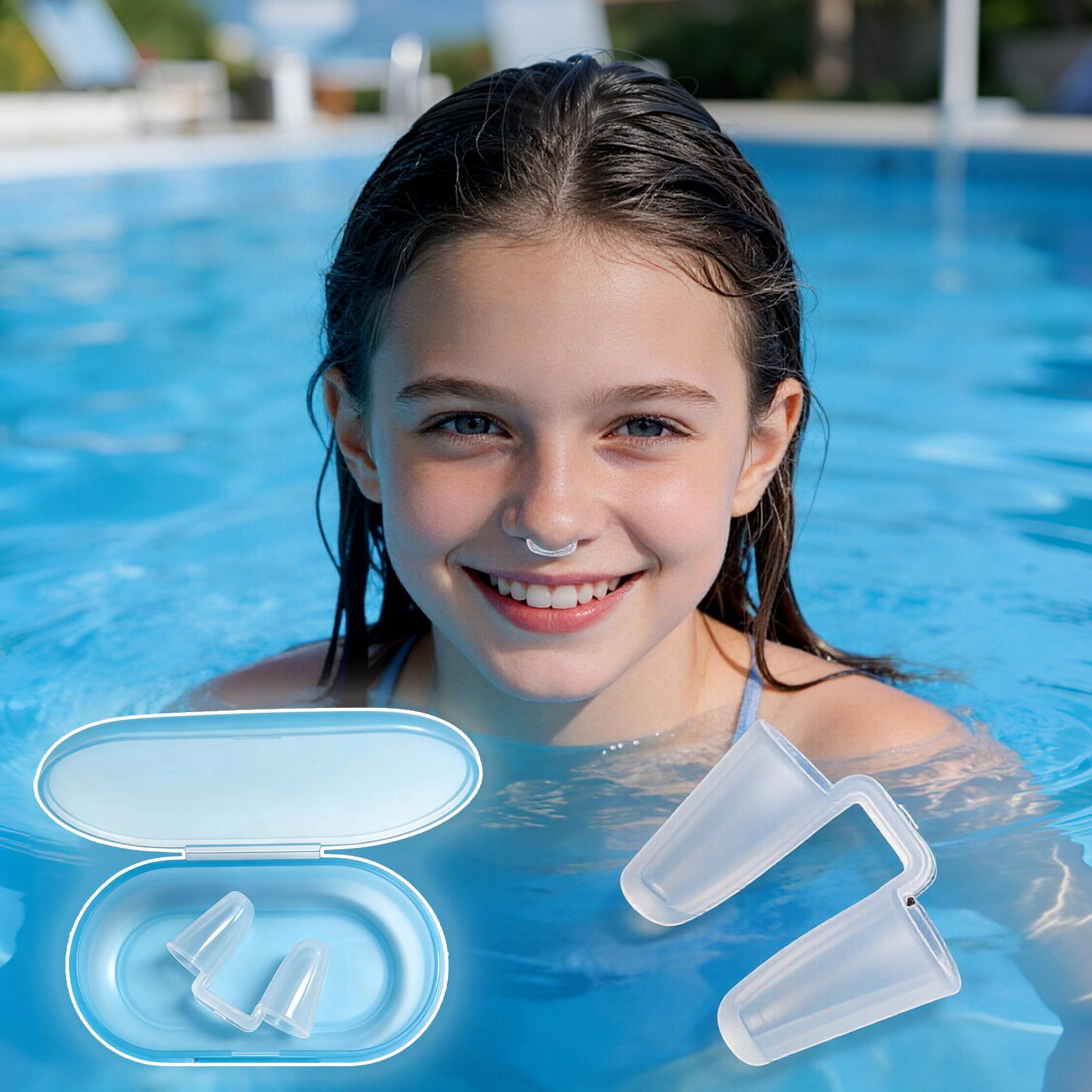 Snorkeling Gear - Pinzas Nasales de Silicona para Natación,