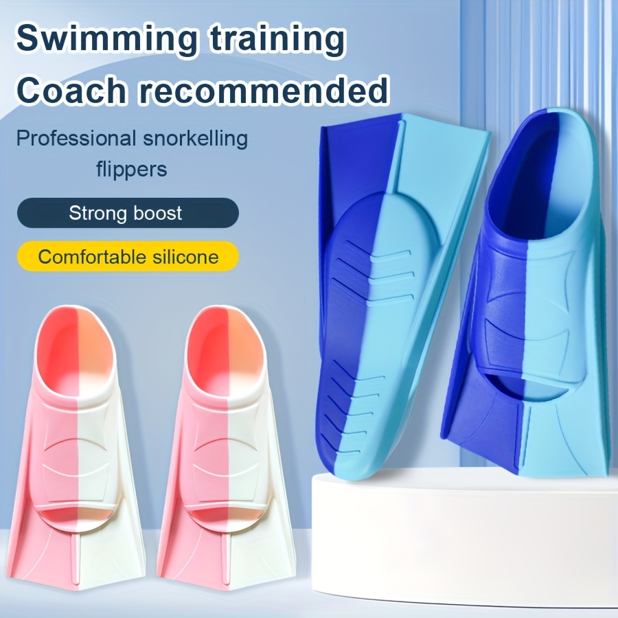Flippers Swimming - Aletas de natación de silicona con