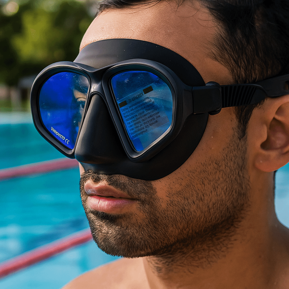 Snorkel Set - Máscara de Buceo de Vidrio Templado,