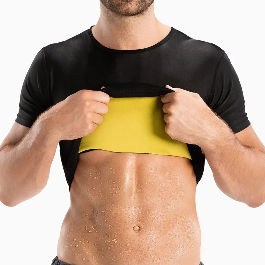 Wetsuit Men - Camisetas de Sauna para hombre, corsé