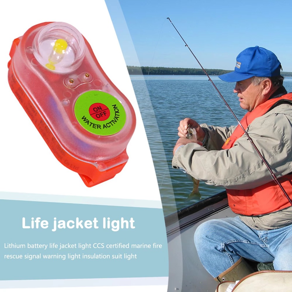 Life Jacket - 1/2 Piezas Nueva Luz LED Impermeable