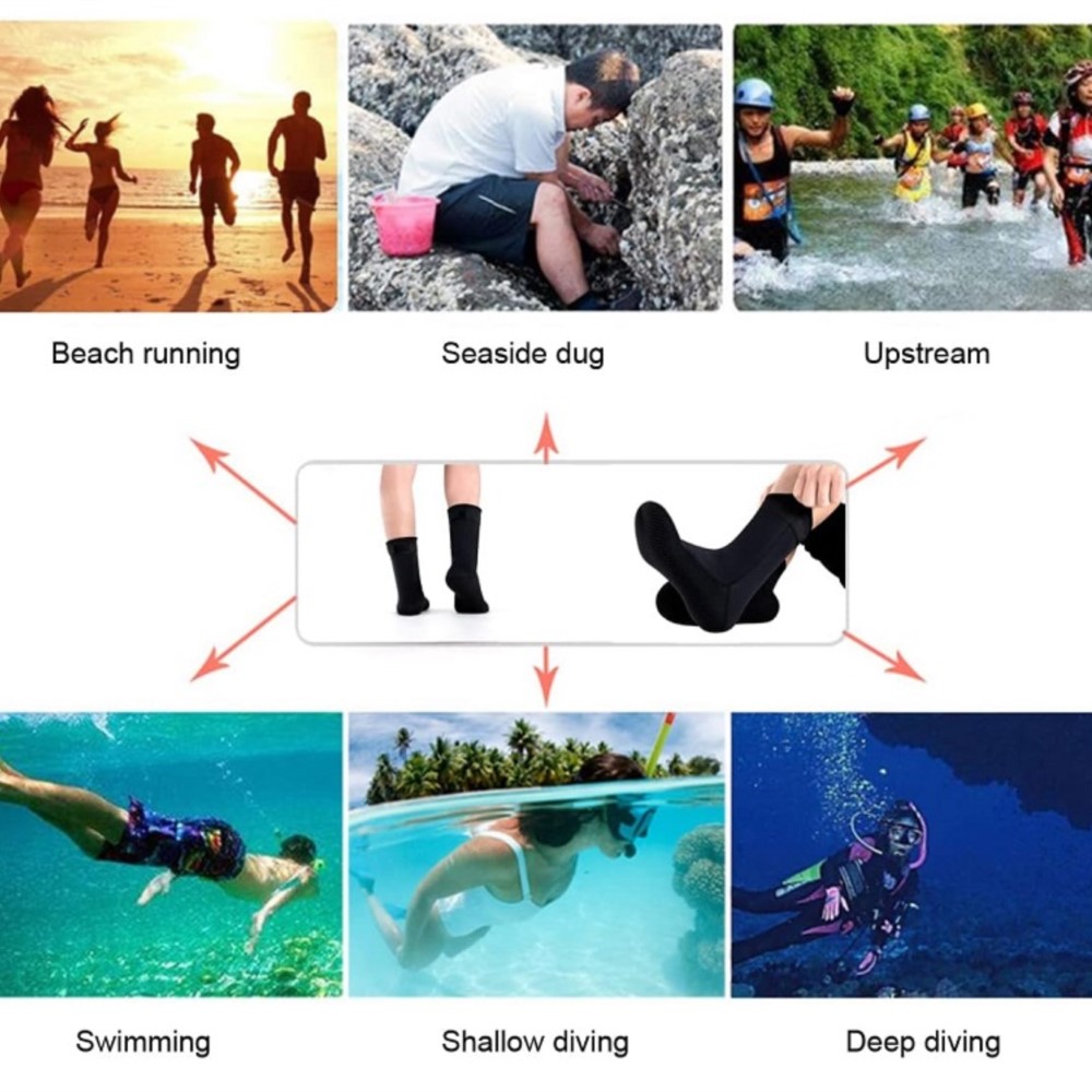 Calcetines de neopreno de 3mm  - Flippers Swimming reseña y precio