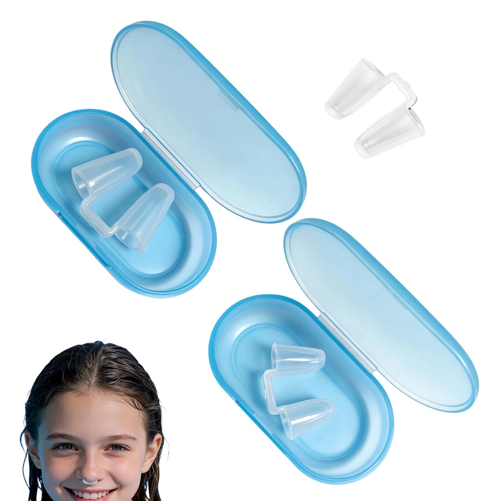 Pinzas Nasales de Silicona par - Snorkeling Gear reseña y precio