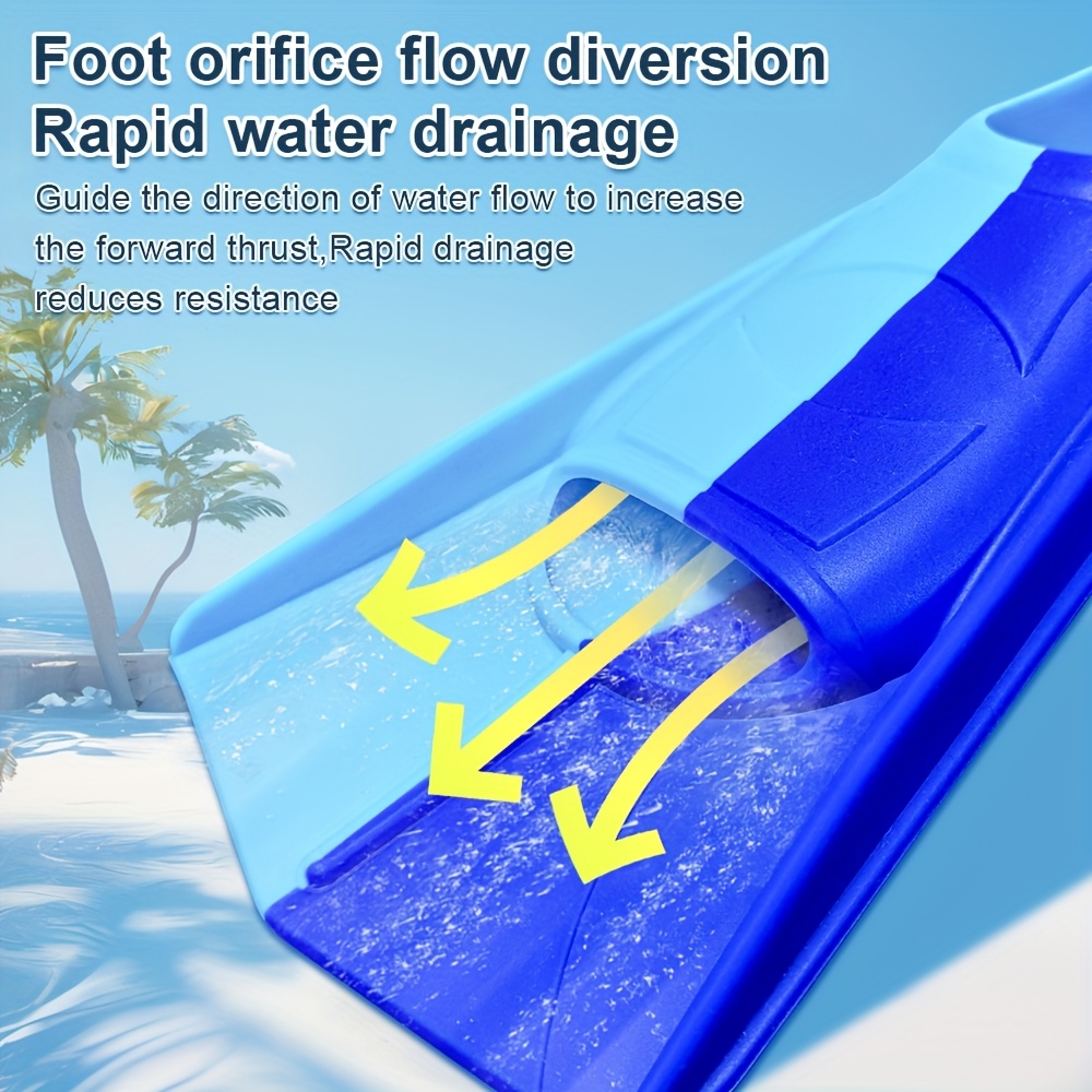 Aletas de natación de silicona - Flippers Swimming reseña y precio