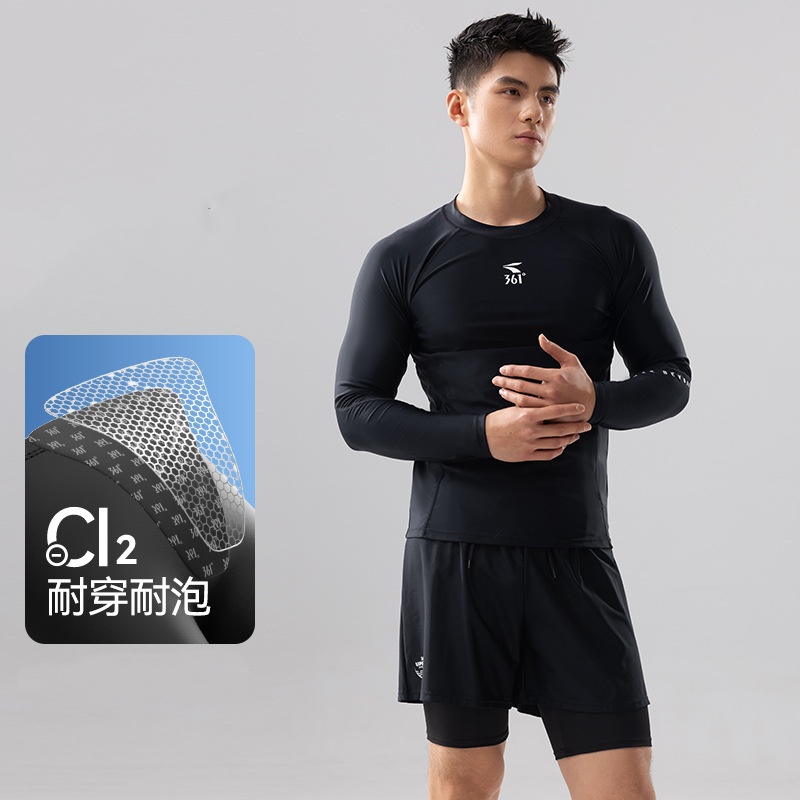 361Men profesional de manga la - Rash Guard reseña y precio