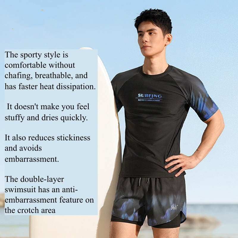 Camiseta de Natación 361Men pa - Rash Guard reseña y precio