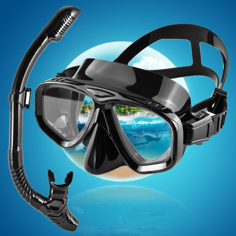 Juego de snorkel seco, máscara - Snorkel Set reseña y precio