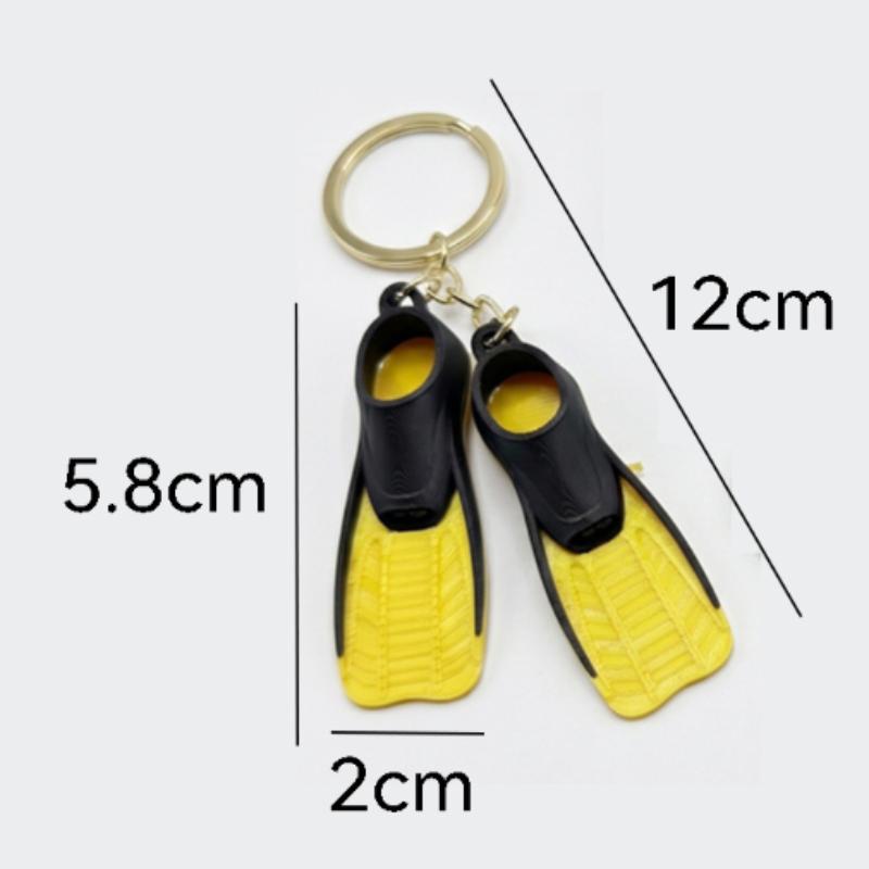 Llavero de aleta de buceo, reg - Flippers Swimming reseña y precio